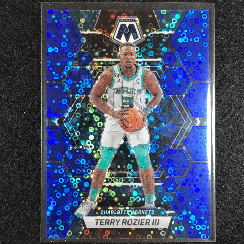 2022-23 Mosaic TERRY ROZIER III Fast Break Blue Disco 62/85 #33