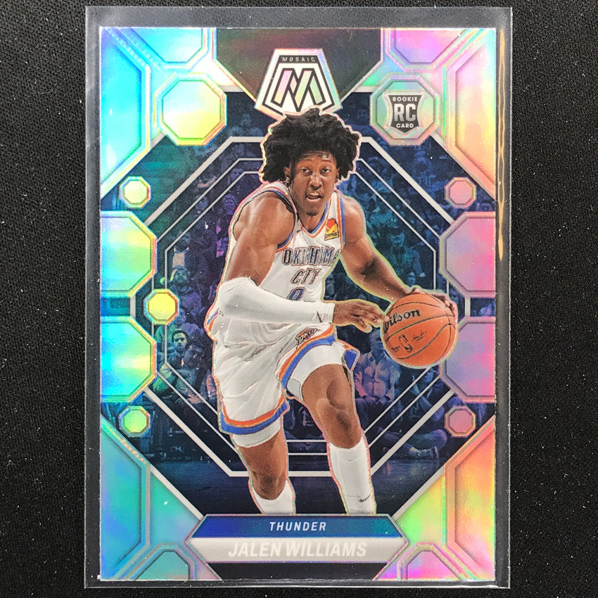 2022-23 Mosaic Jalen Williams Rookie Silver Prizm No 217