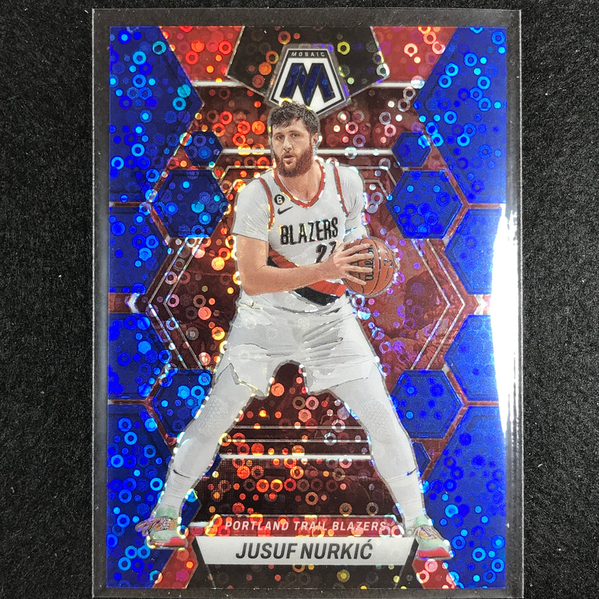 2022-23 Mosaic JUSUF NURKIC Fast Break Blue Disco 46/85 #43
