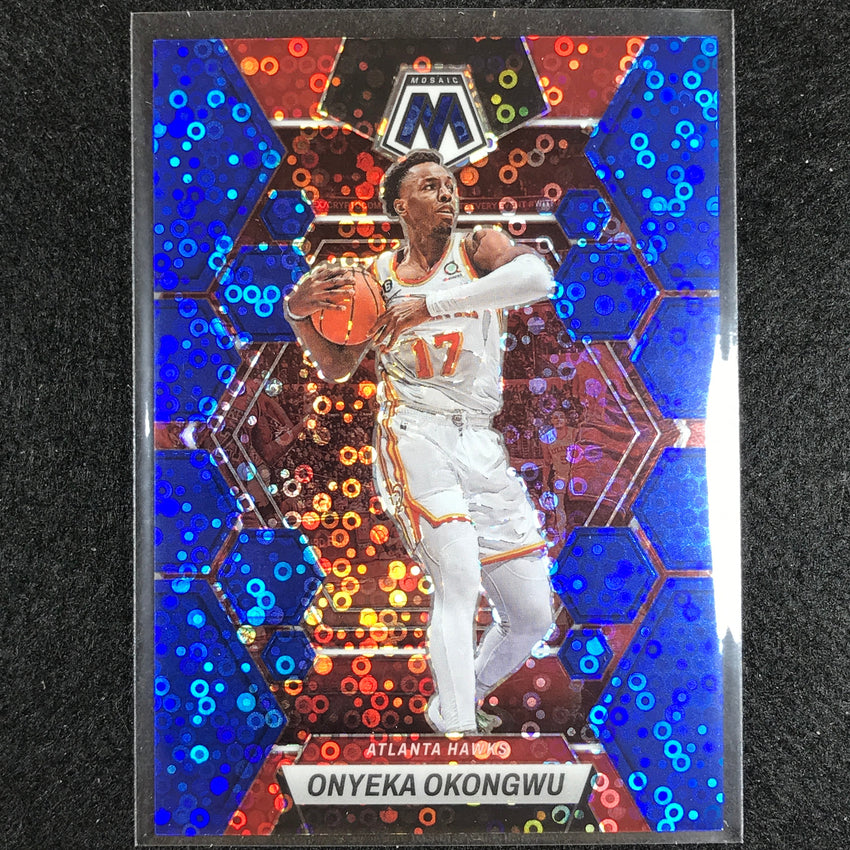 2022-23 Mosaic ONYEKA OKONGWU Fast Break Blue Disco 49/85 #84
