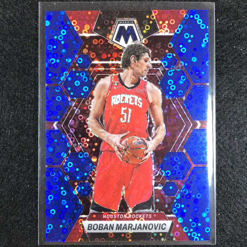 2022-23 Mosaic Boban Marjanovic Fast Break Blue Disco 4/85 No 88