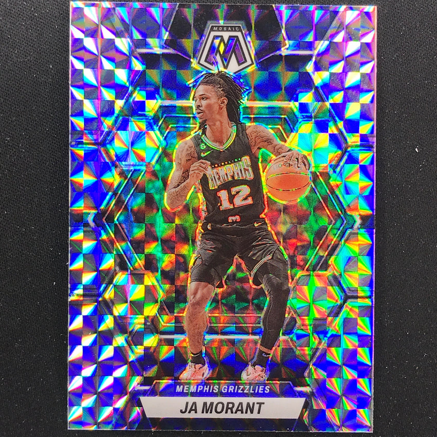 2022-23 Mosaic Ja Morant Mosaic Silver No 82