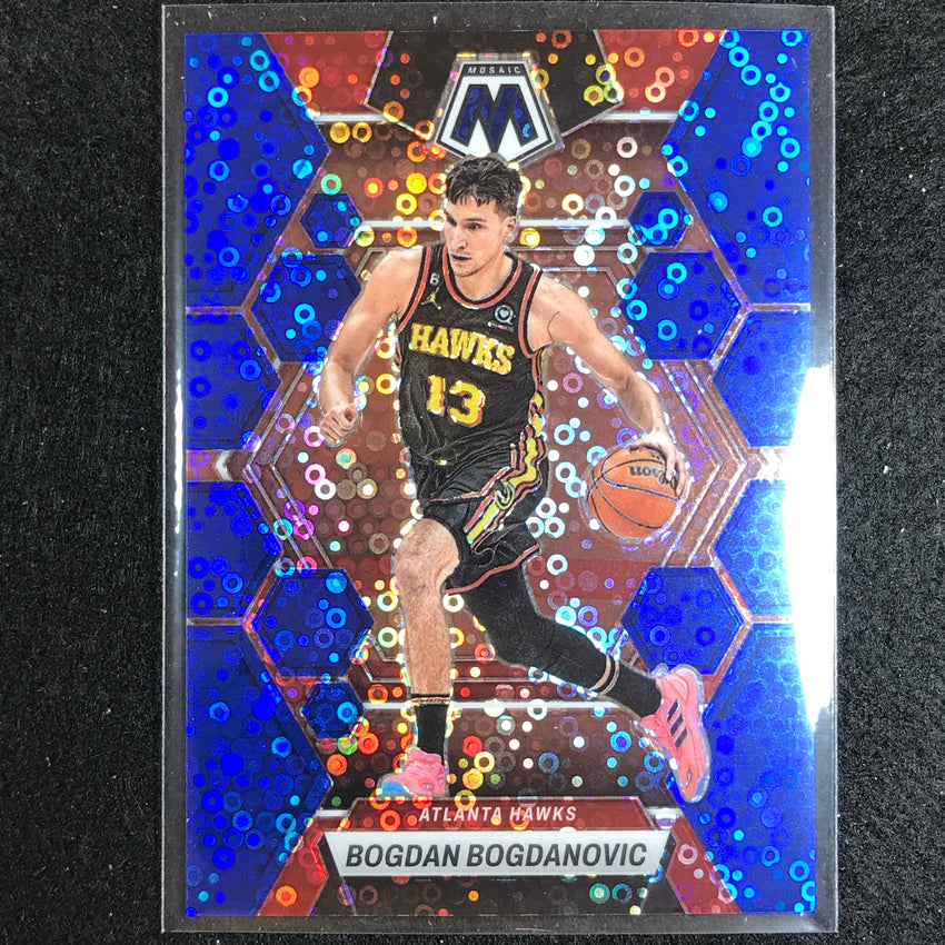 2022-23 Mosaic Bogdan Bogdanovic Fast Break Blue Disco 69/85 No 90