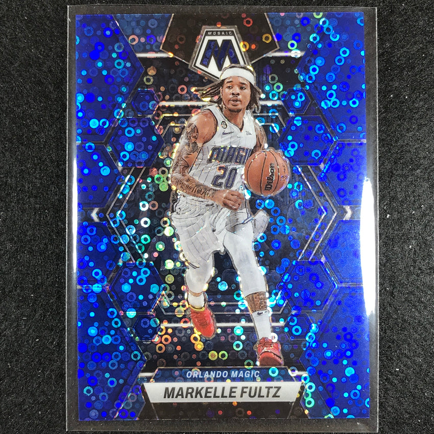 2022-23 Mosaic MARKELLE FULTZ Fast Break Blue Disco 27/85 #96