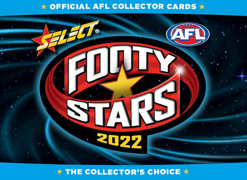 2022 Select AFL Footy Stars Hard Cover Cardboard Album