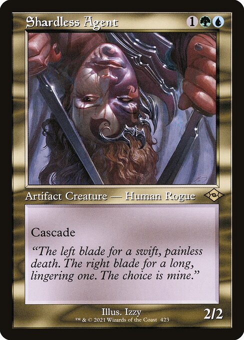 FOIL RETRO Shardless Agent #423 - MH2 Modern Horizons 2