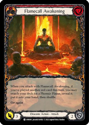 Flamecall Awakening (Extended Art) - UPR096 - Common Uprising