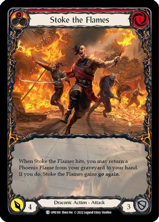Stoke the Flames (Extended Art) - UPR100 - Common Uprising