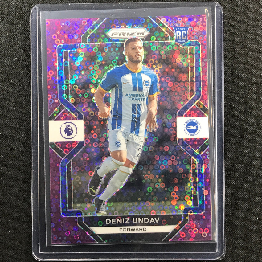 2022-23 Prizm Epl Deniz Undav Breakaway Rookie Purple Disco 17/25