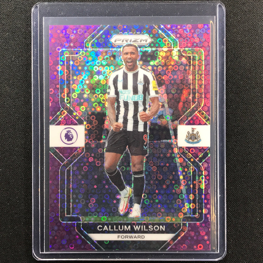 2022-23 Prizm Epl Callum Wilson Breakaway Purple Disco 9/25