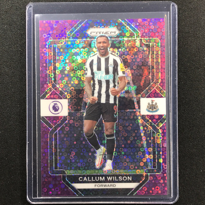 2022-23 Prizm Epl Callum Wilson Breakaway Purple Disco 6/25