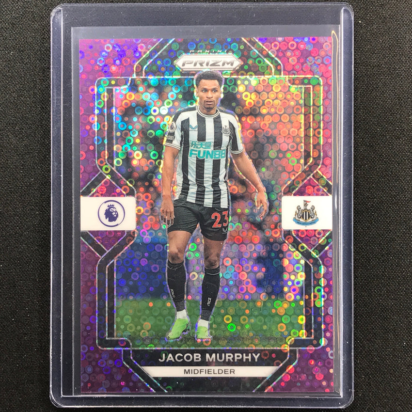 2022-23 Prizm Epl Jacob Murphy Breakaway Purple Disco 11/25