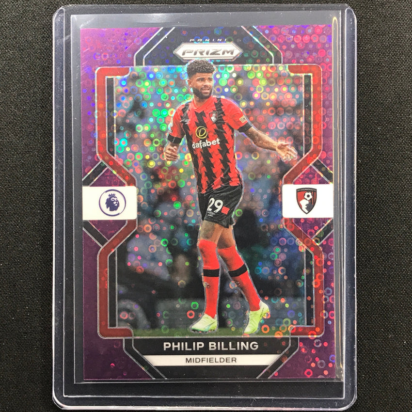 2022-23 Prizm Epl Philip Billing Breakaway Purple Disco 22/25