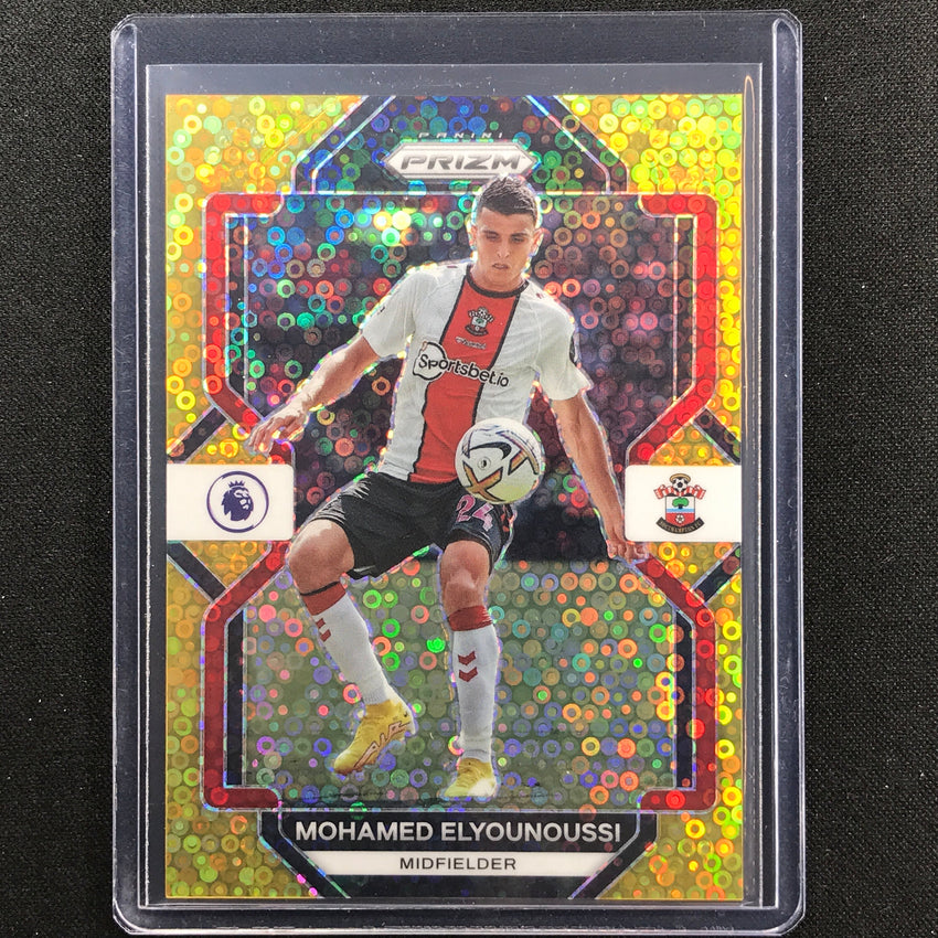 2022-23 Prizm Epl Mohamed Elyounoussi Breakaway Gold Disco 9/10