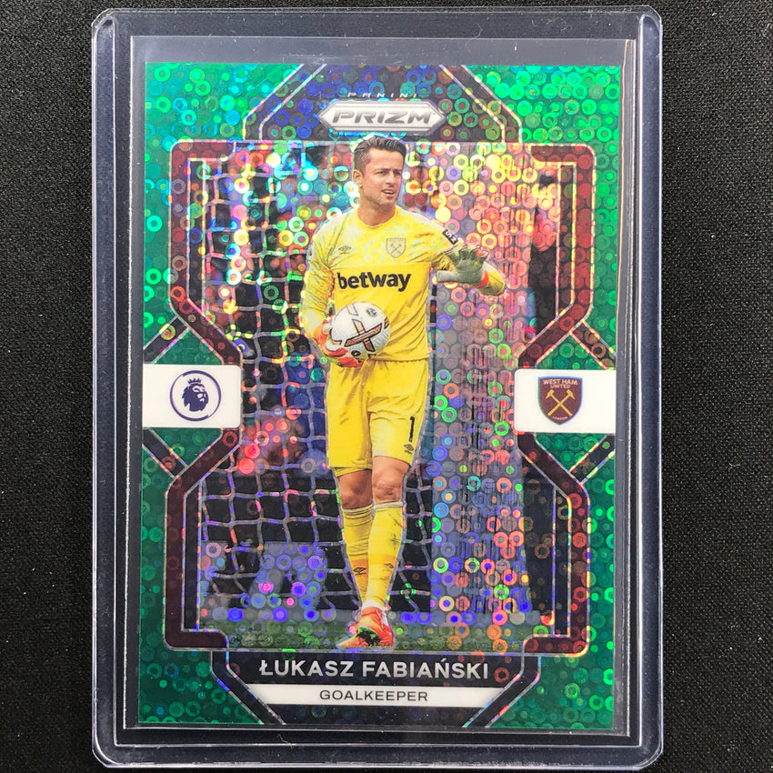 2022-23 Prizm Epl Lukasz Fabianski Breakaway Green Disco 3/5