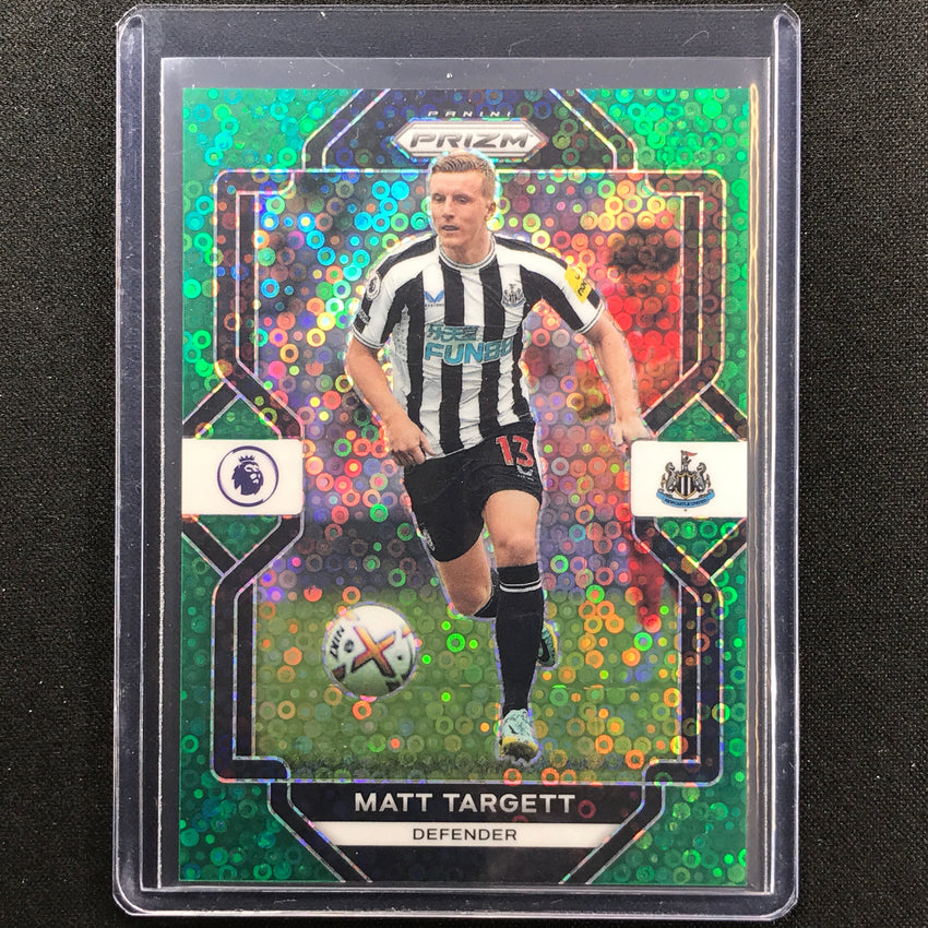 2022-23 Prizm Epl Matt Targett Breakaway Green Disco 3/5