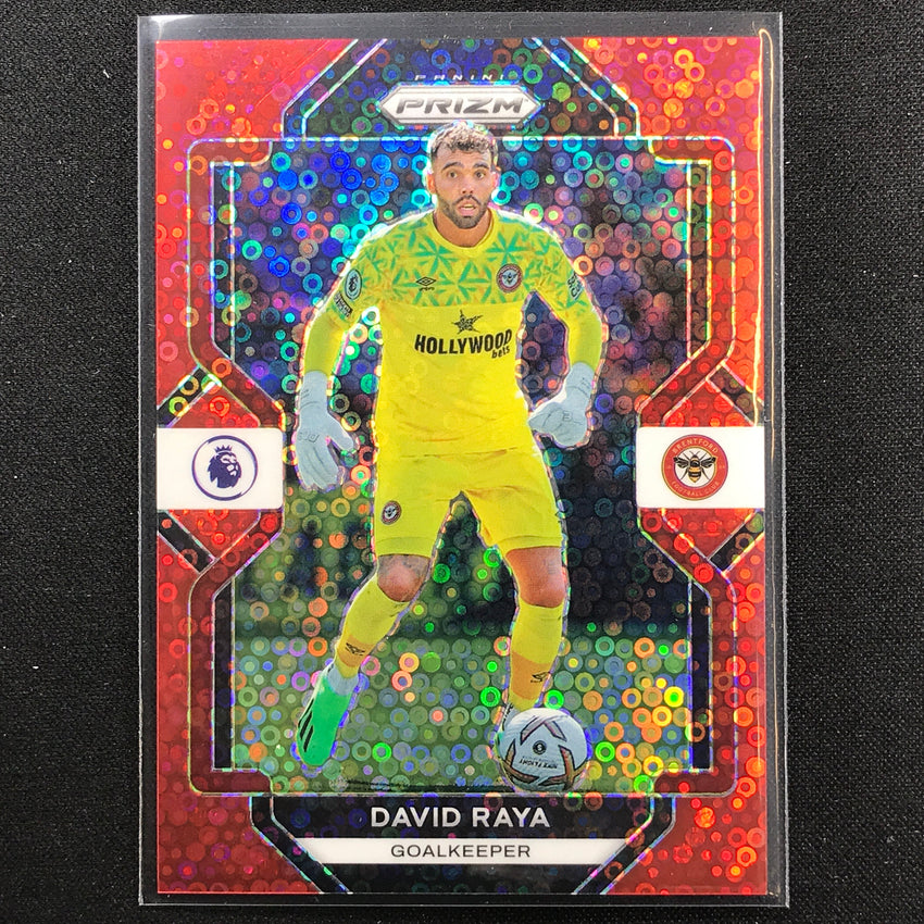 2022-23 Prizm Epl David Raya Breakaway Red Disco 42/49