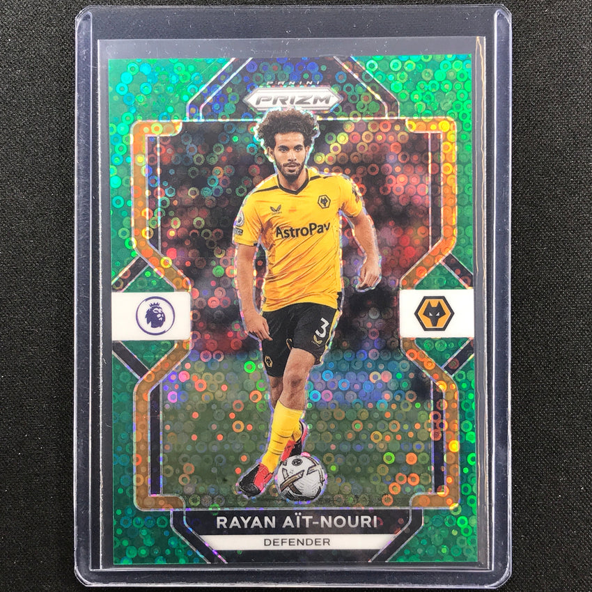 2022-23 Prizm Epl Rayan Ait-nouri Breakaway Green Disco 4/5