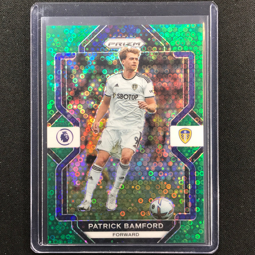 2022-23 Prizm Epl Patrick Bamford Breakaway Green Disco 4/5