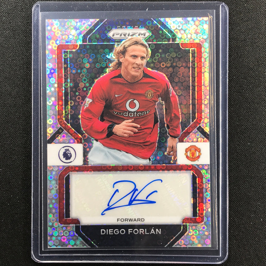 2022-23 Prizm Epl Diego Forlan Breakaway Signatures Auto Silver Disco No Df