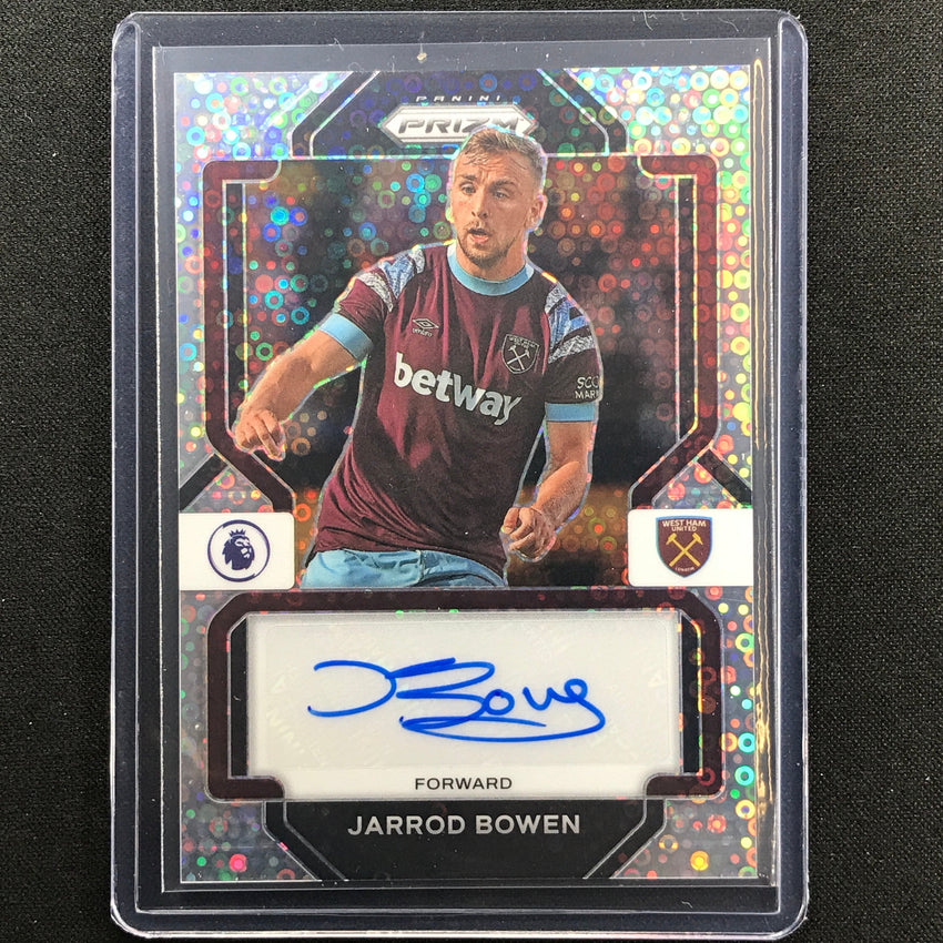 2022-23 Prizm Epl Jarrod Bowen Breakaway Signatures Auto Silver Disco No Jbw