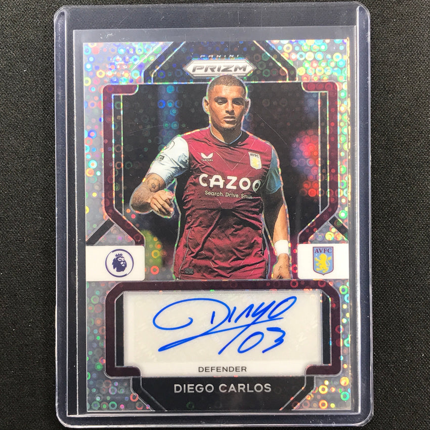 2022-23 Prizm Epl Diego Carlos Breakaway Signatures Auto Silver Disco No Dcs