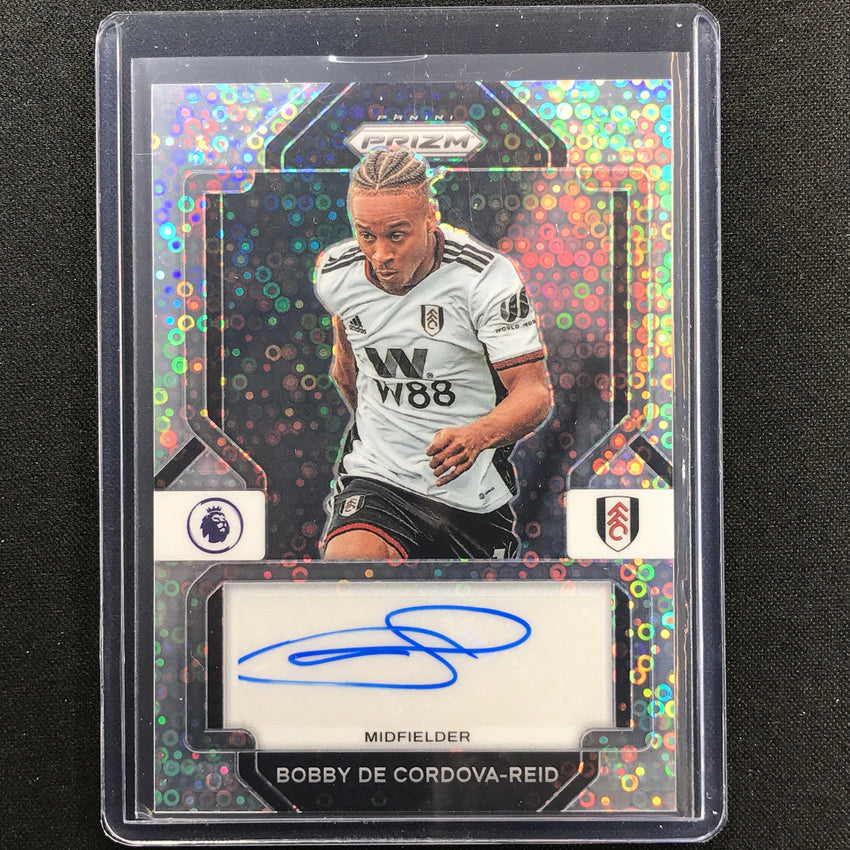 2022-23 Prizm EPL BOBBY DE CORDOVA-REID Breakaway Signatures Auto Silver #BDR