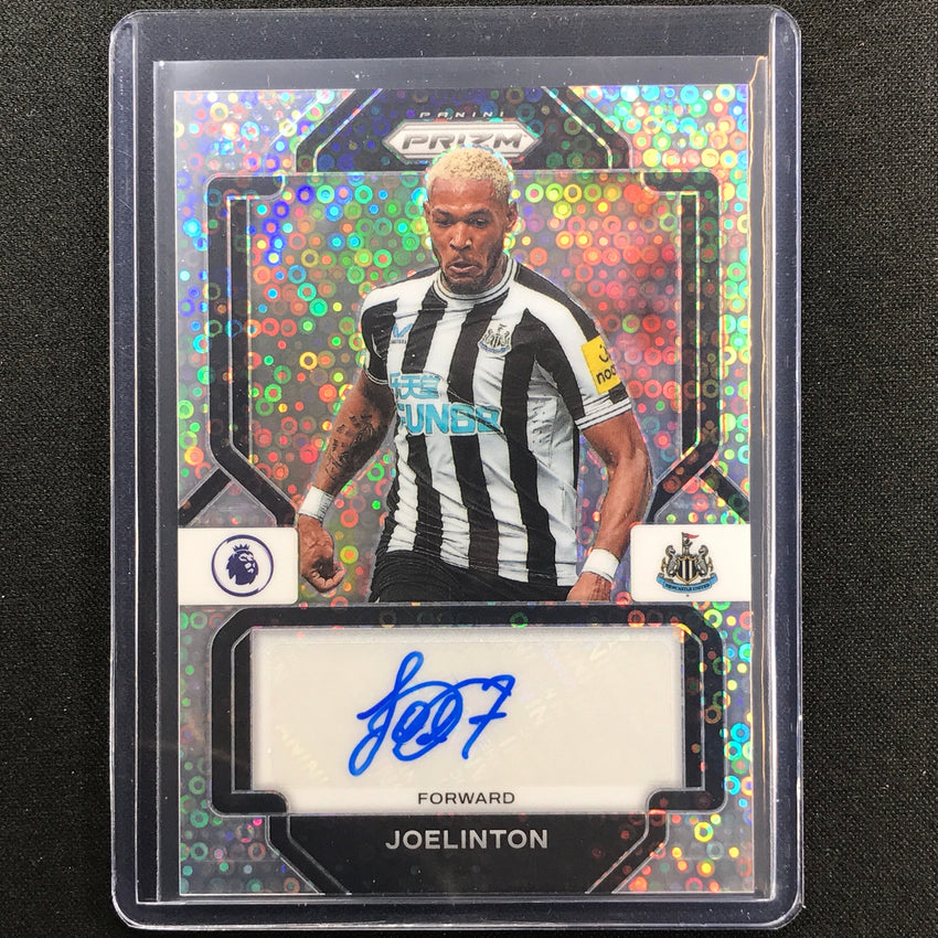 2022-23 Prizm EPL JOELINTON Breakaway Signatures Auto Silver Disco #J