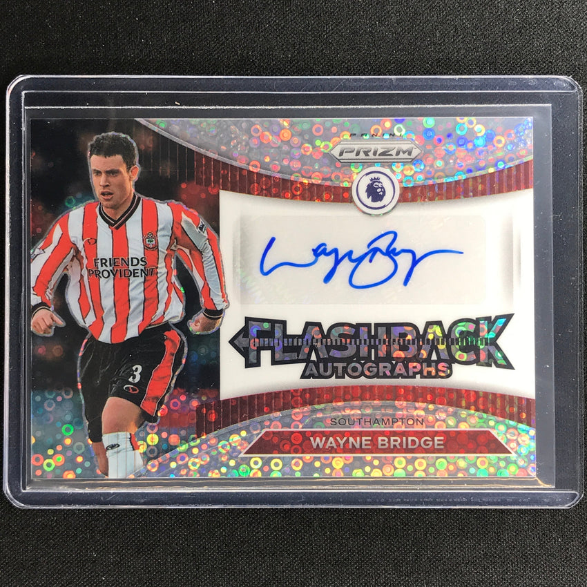 2022-23 Prizm EPL WAYNE BRIDGE Breakaway Flashback Auto Silver Disco #WB