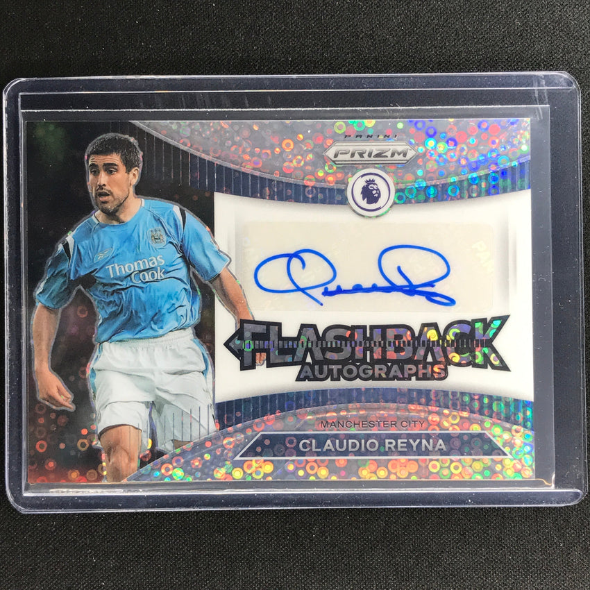 2022-23 Prizm EPL CLAUDIO REYNA Breakaway Flashback Auto Silver Disco #CR