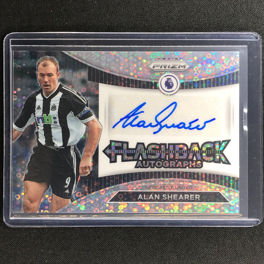 2022-23 Prizm Epl Alan Shearer Breakaway Flashback Auto Silver Disco No As