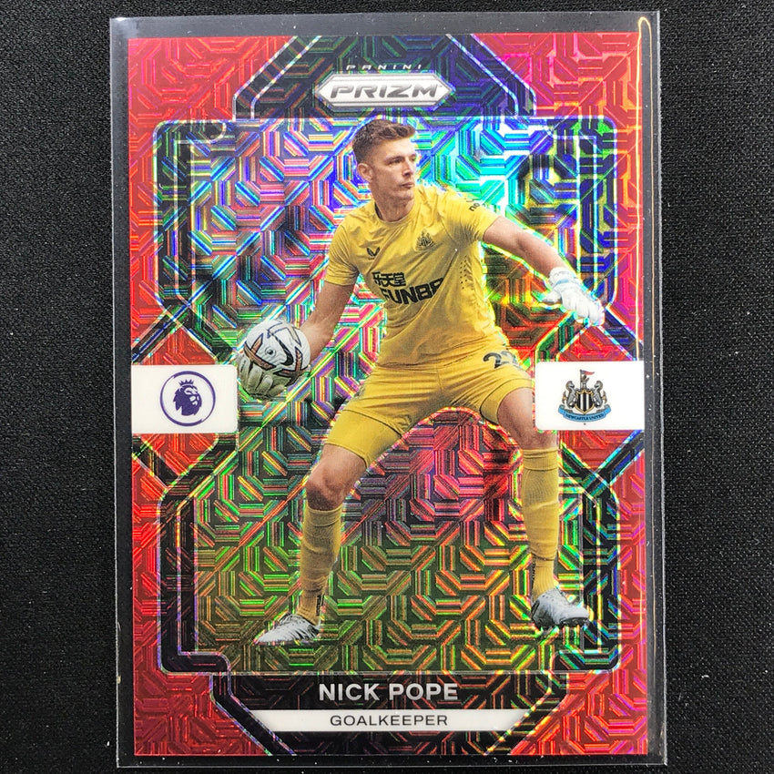 2022-23 Prizm Epl Nick Pope Red Mojo 61/99 No 176