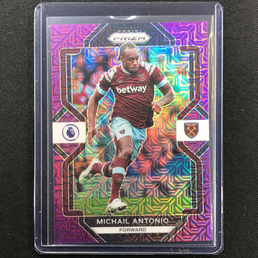 2022-23 Prizm Epl Michail Antonio Purple Mojo 1/20