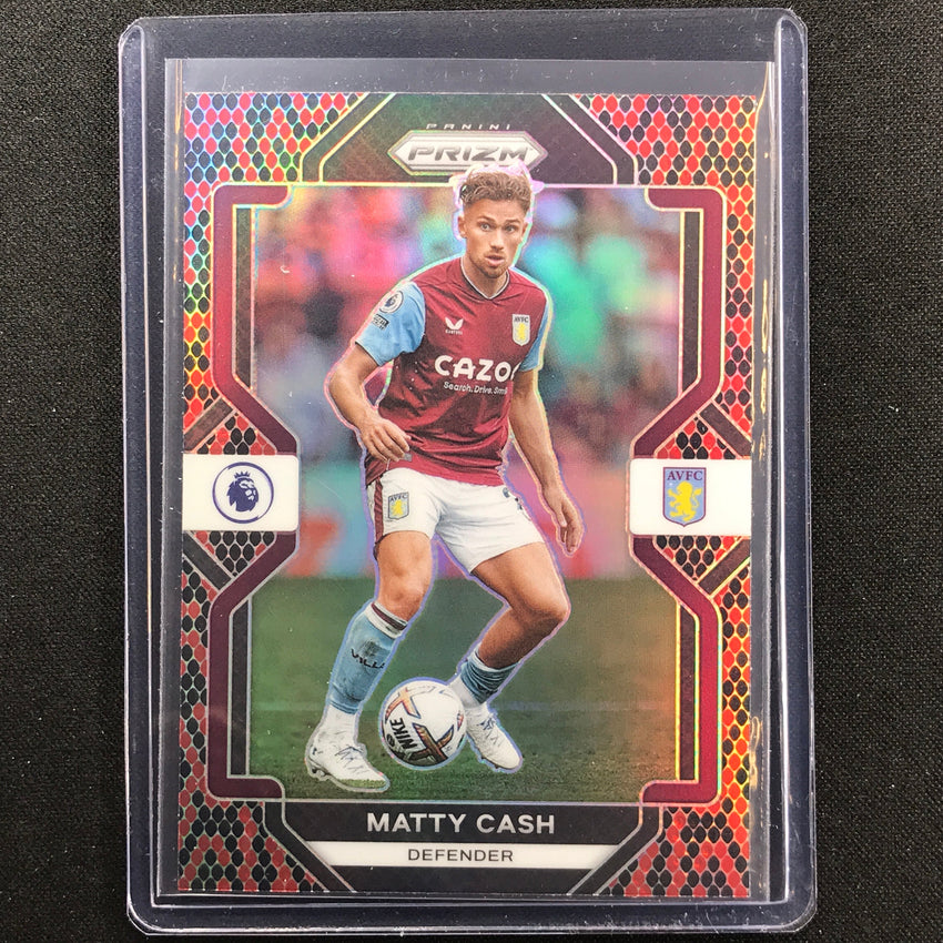 2022-23 Prizm EPL MATTY CASH Snakeskin SSP #277