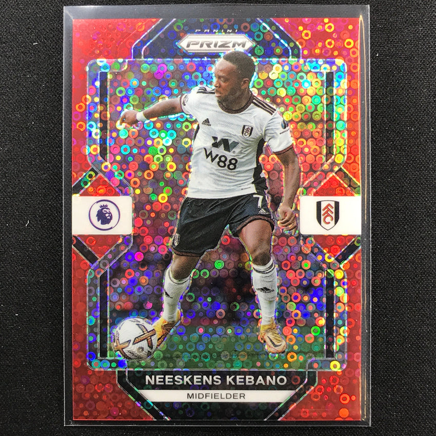 2022-23 Prizm Epl Neeskens Kebano Breakaway Red Disco 4/49