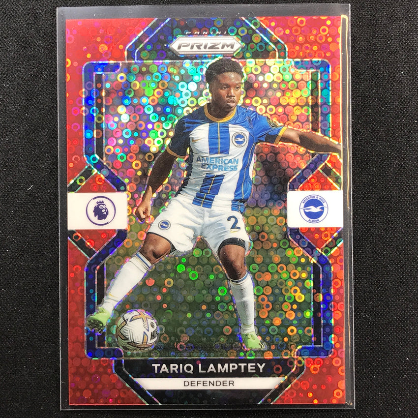 2022-23 Prizm Epl Tariq Lamptey Breakaway Red Disco 22/49