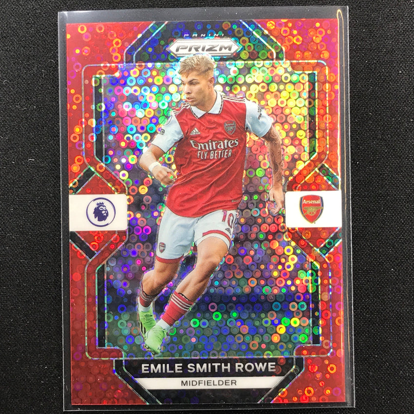 2022-23 Prizm Epl Emile Smith Rowe Breakaway Red Disco 14/49