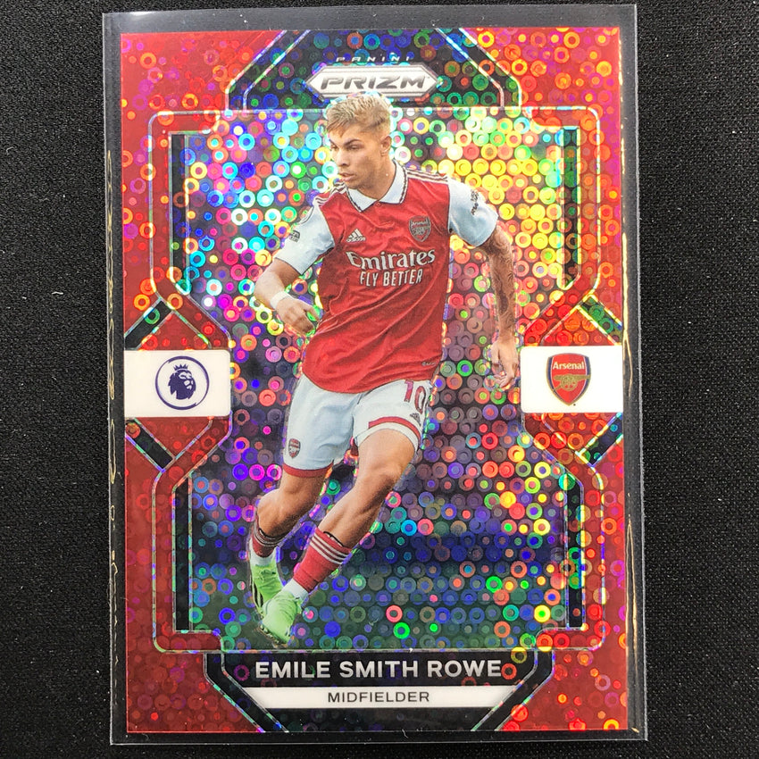 2022-23 Prizm Epl Emile Smith Rowe Breakaway Red Disco 9/49