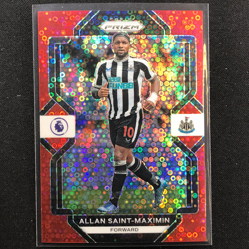 2022-23 Prizm Epl Allan Saint-maximin Breakaway Red Disco 26/49