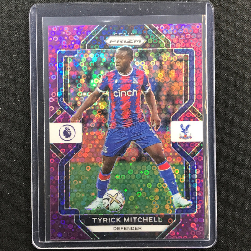 2022-23 Prizm Epl Tyrick Mitchell Breakaway Purple Disco 18/25