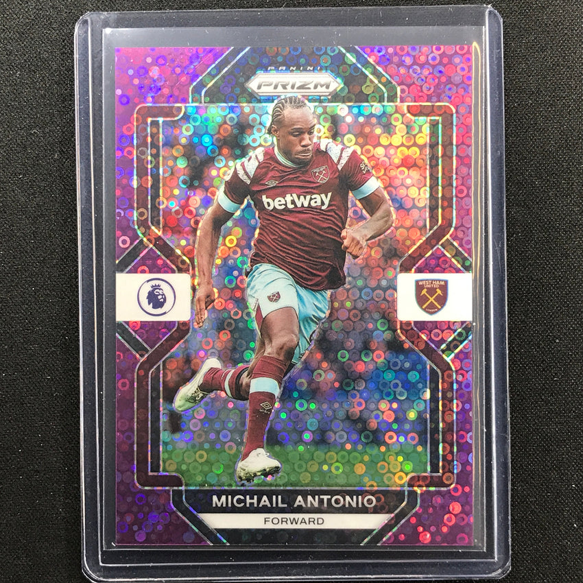 2022-23 Prizm Epl Michail Antonio Breakaway Purple Disco 13/25