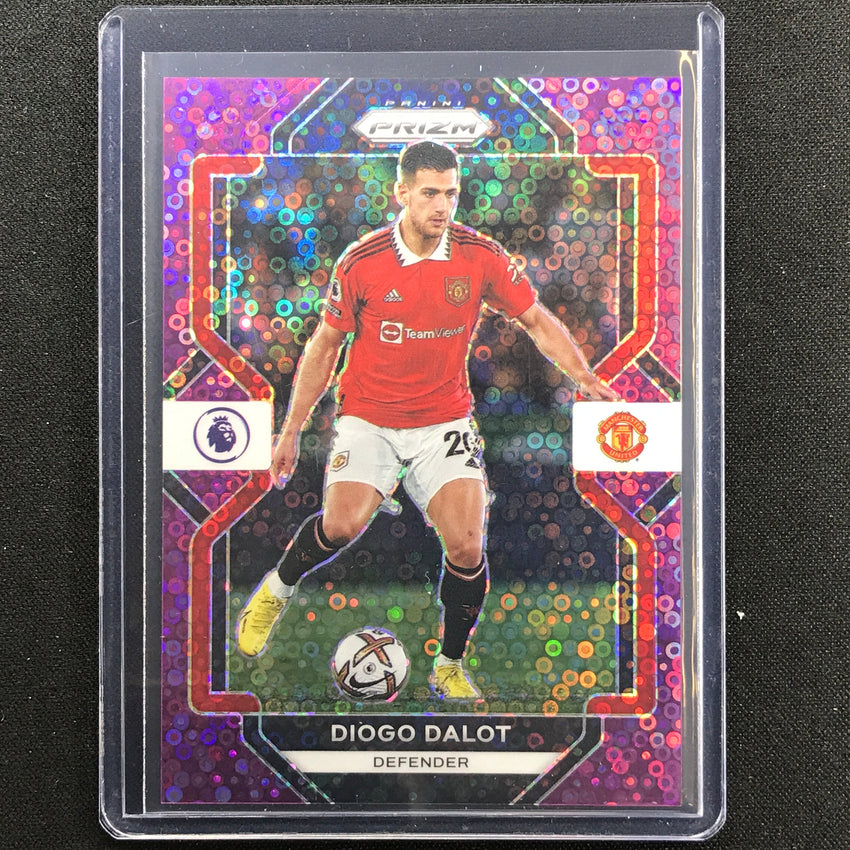 2022-23 Prizm Epl Diogo Dalot Breakaway Purple Disco 20/25