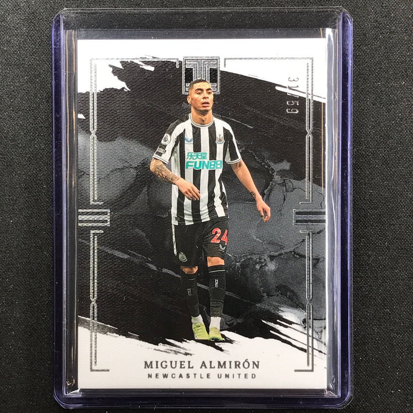 2022-23 Impeccable Epl Miguel Almiron Base Silver 31/59