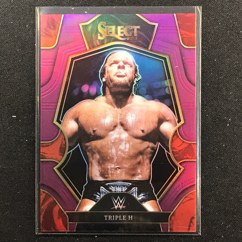 2023 Select Wwe Triple H Premier Level Purple 55/99 No 132