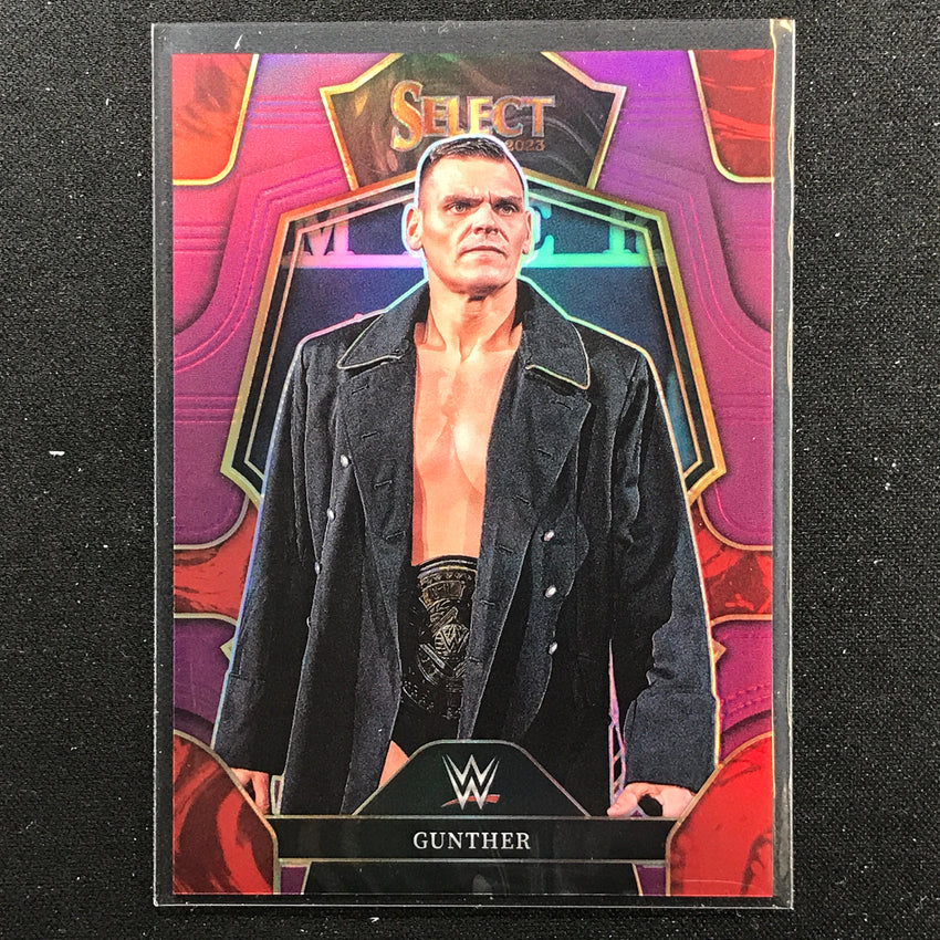 2023 Select WWE GUNTHER Premier Level Purple 89/99 #143