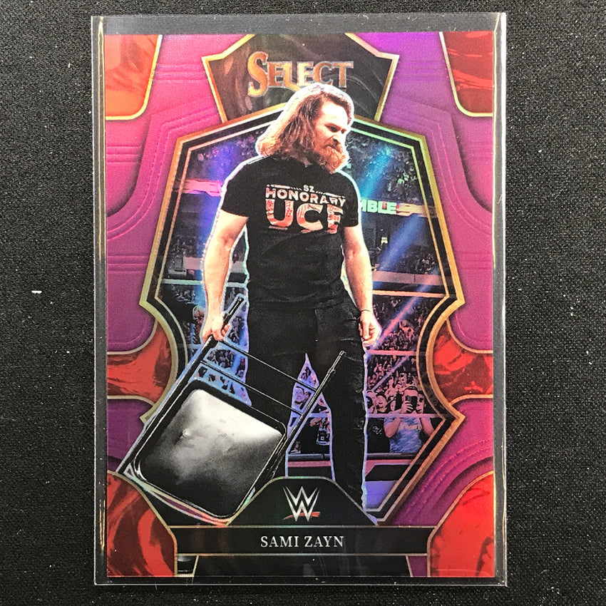 2023 Select WWE SAMI ZAYN Premier Level Purple 13/99 #145