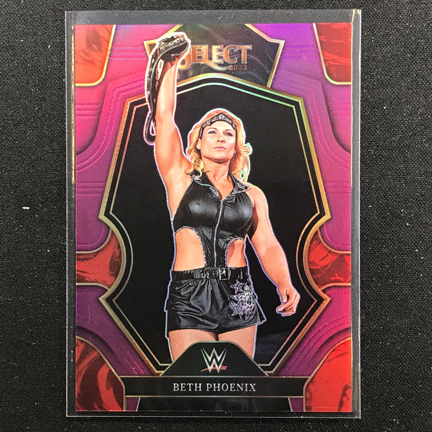 2023 Select Wwe Beth Phoenix Premier Level Purple 3/99 No 158