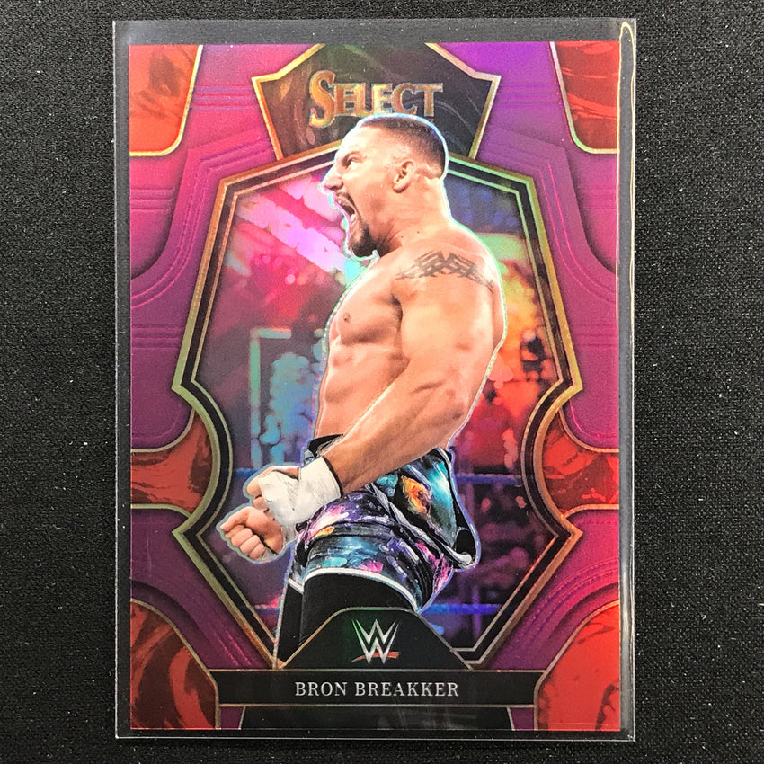 2023 Select Wwe Bron Breakker Premier Level Purple 57/99 No 182