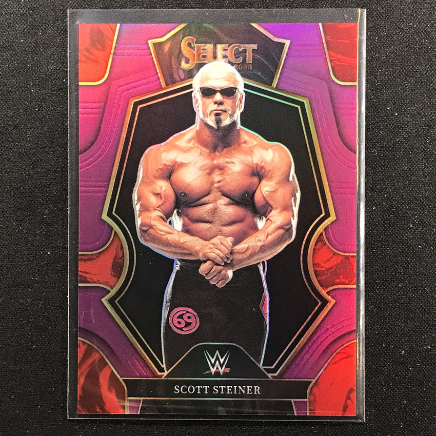 2023 Select Wwe Scott Steiner Premier Level Purple 76/99 No 190