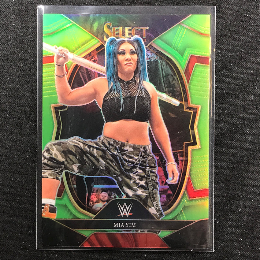 2023 Select Wwe Mia Yim Concourse Neon Green 58/75 No 10